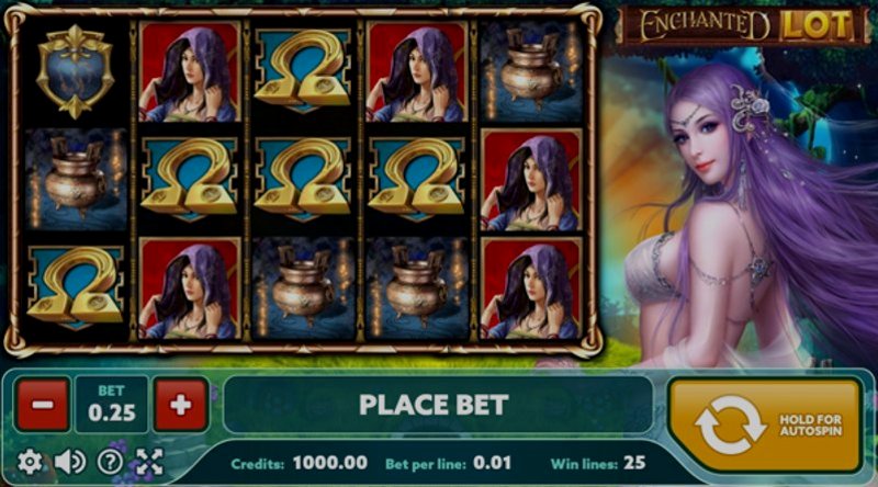 Play Enchanted Lot by Play Pearls at 1Win Casino