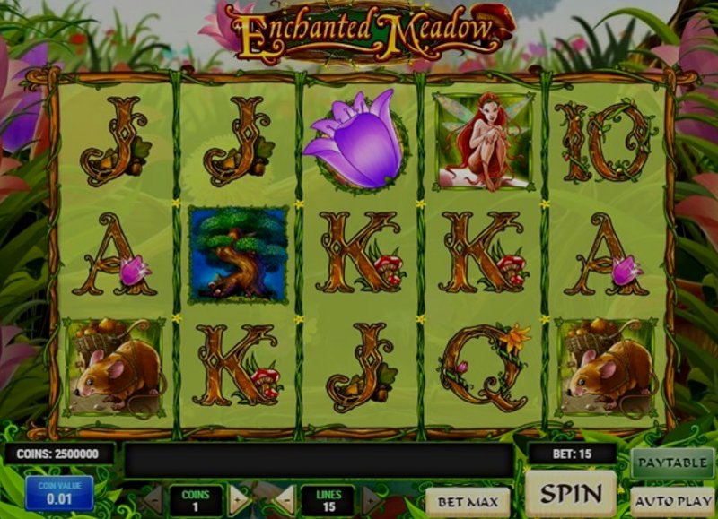 Play Enchanted Meadow by Playn Go at 1Win Casino