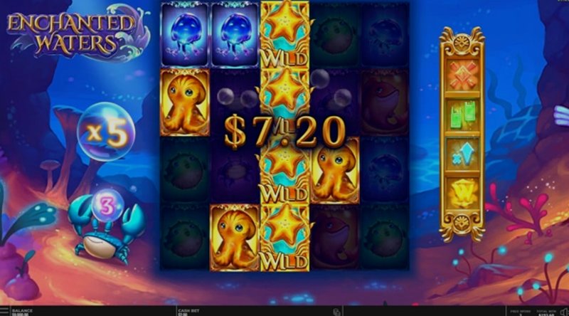 Play Enchanted Waters by Yggdrasil at 1Win Casino