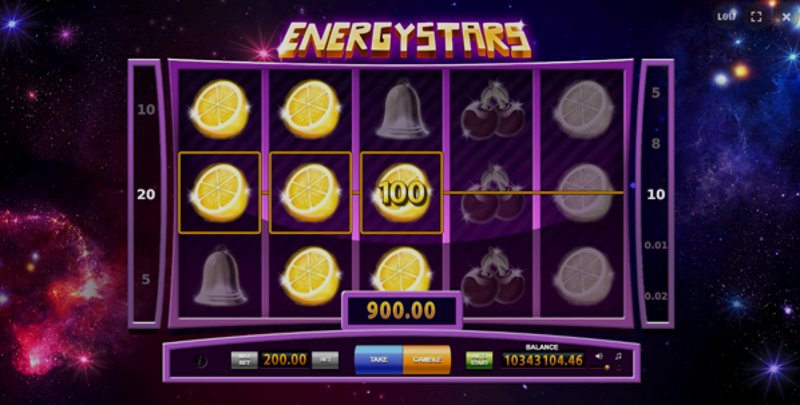 Play Energy Stars by Bf Games at 1Win Casino