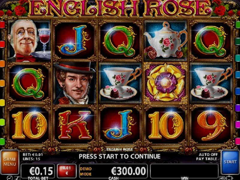 Play English Rose by Ct Interactive at 1Win Casino