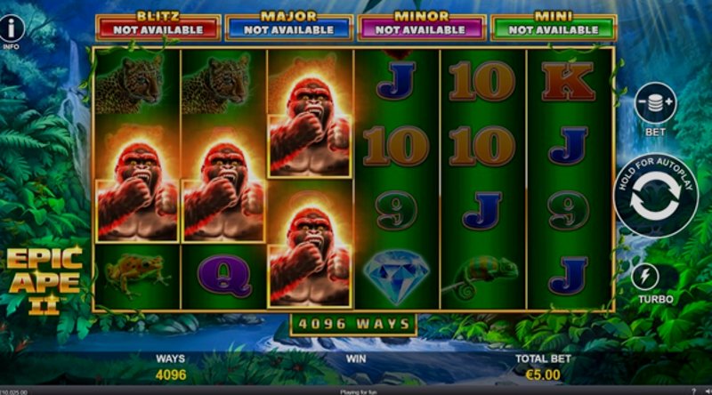 Play Epic Ape by Playtech at 1Win Casino