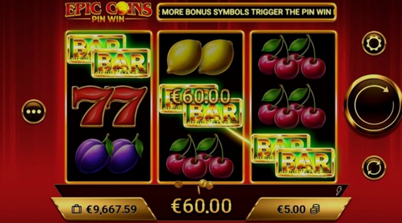 Play Epic Coins by Amigogaming at 1Win Casino