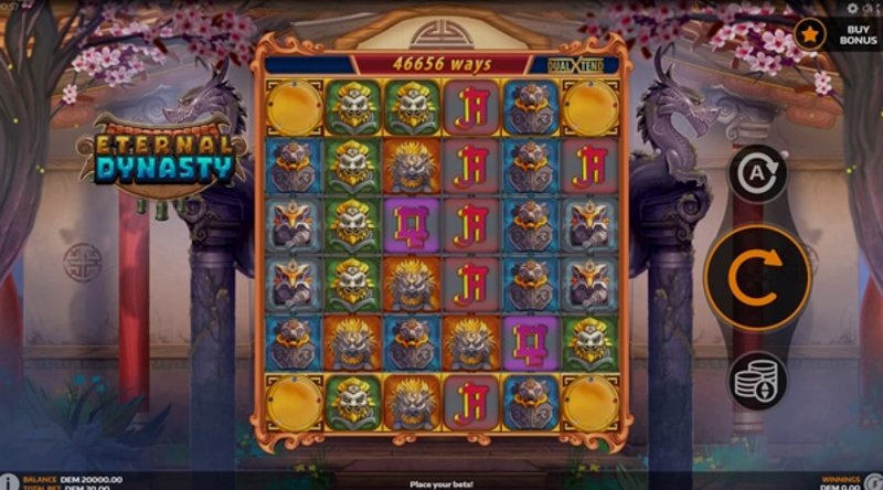 Play Eternal Dynasty by Mancala Gaming at 1Win Casino