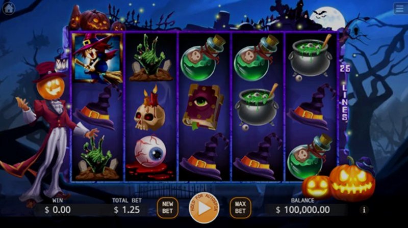 Play Evil Pumpkin by Kaga at 1Win Casino