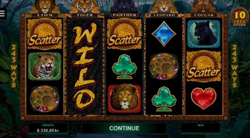 Play Exotic Cats by Microgaming at 1Win Casino