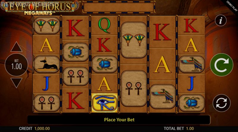 Play Eye of Horus by Edict at 1Win Casino