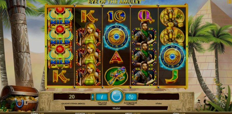 Play Eye of the Amulet by Isoftbet at 1Win Casino