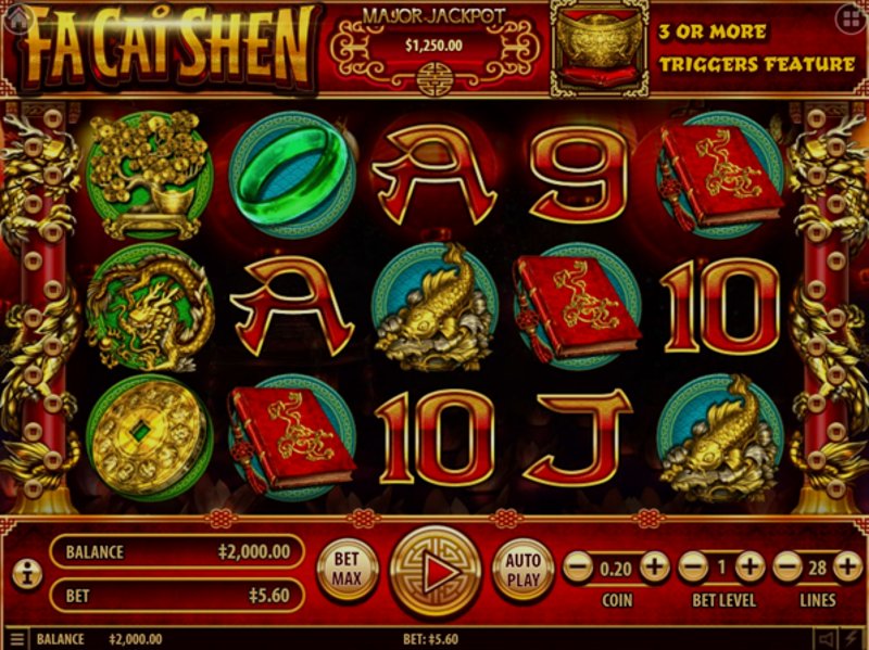 Play Fa Cai Shen by Cq9 at 1Win Casino