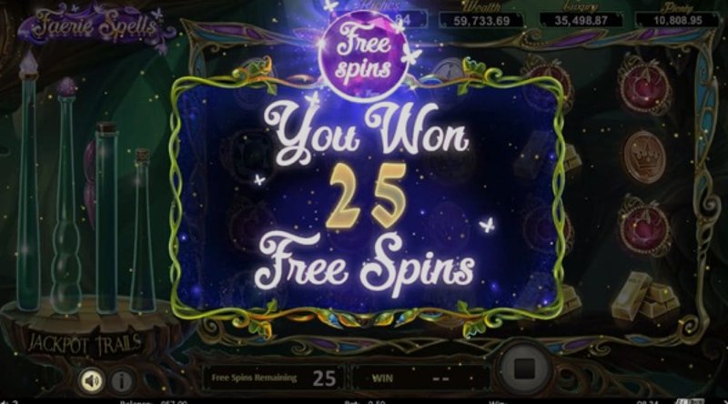 Play Faerie Spells by Betsoft at 1Win Casino