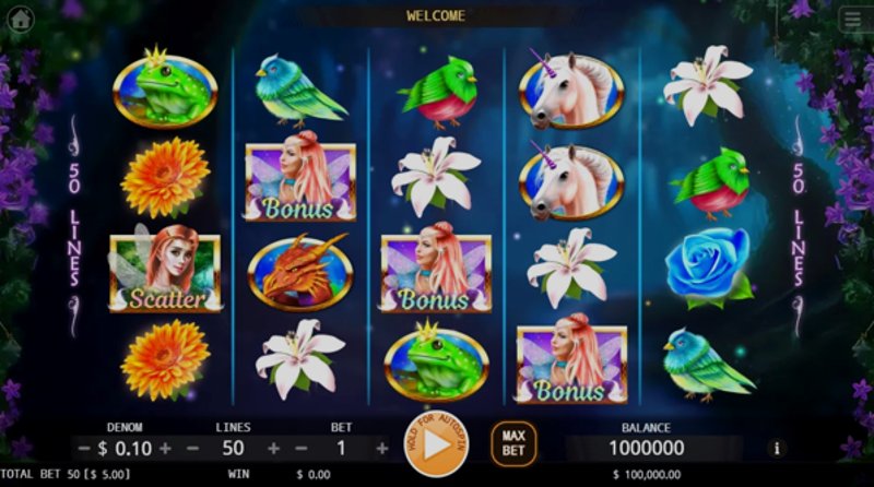 Play Fairy Dust by Kaga at 1Win Casino