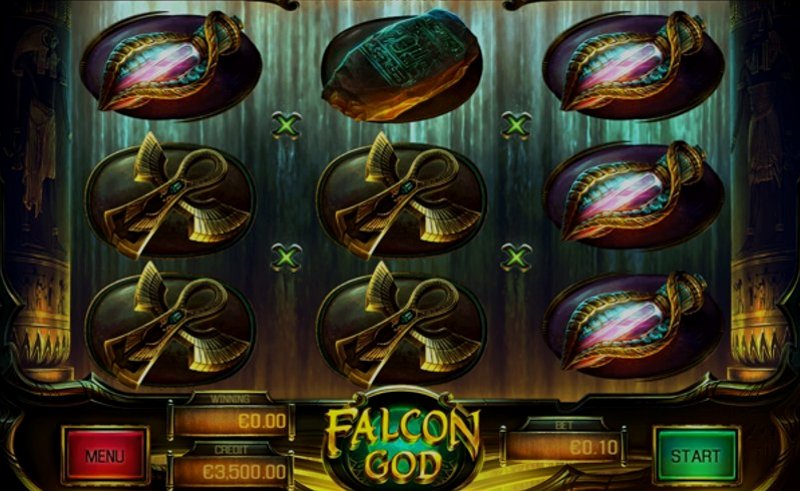 Play Falcon God by Apollo Play at 1Win Casino