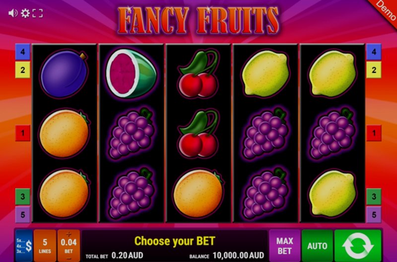 Play Fancy Fruits by Gamomat at 1Win Casino