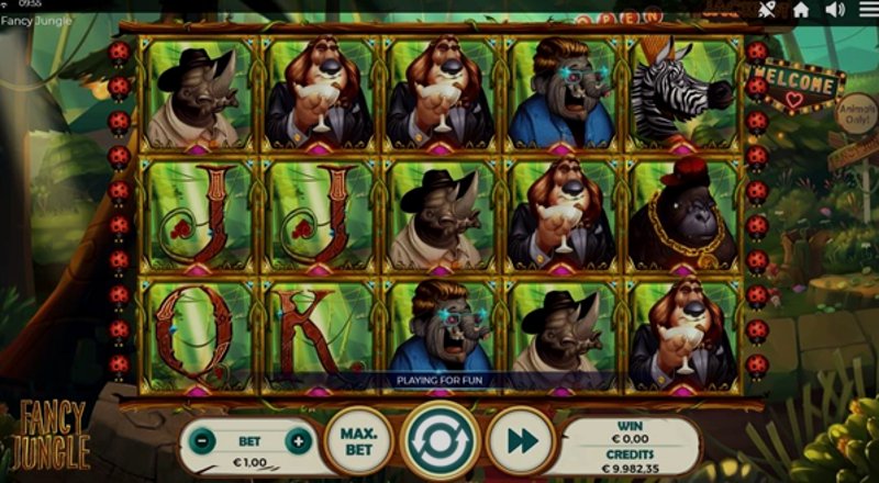 Play Fancy Jungle by Spinmatic at 1Win Casino