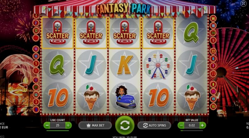 Play Fantasy Park by Kaga at 1Win Casino