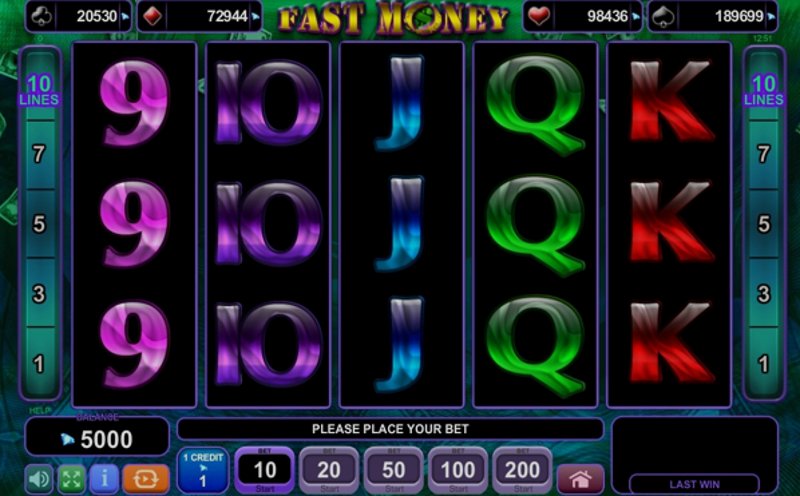 Play Fast Money by Amusnet Interactive at 1Win Casino