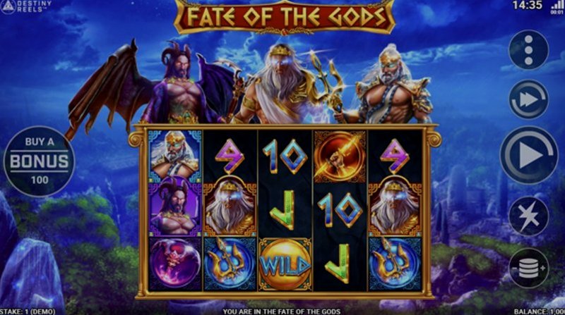 Play Fate of the Gods with Destiny Reels by Rogue at 1Win Casino