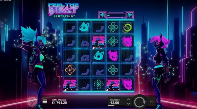 Play Feel The Beat by Hacksaw at 1Win Casino