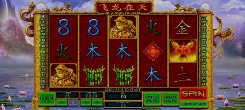 Play Fei Long Zai Tian by Playtech at 1Win Casino