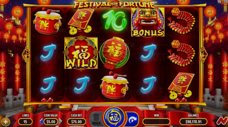 Play Festival Of Fortune by Netgaming at 1Win Casino