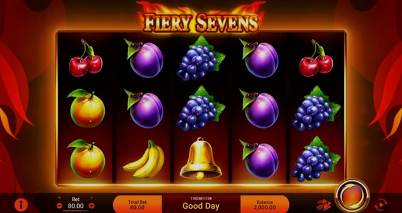 Play Fiery Sevens by Spadegaming at 1Win Casino