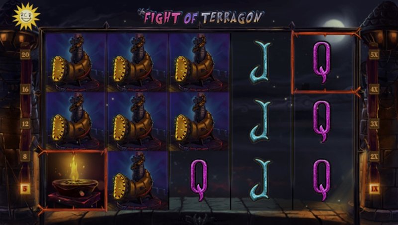 Play Fight of Terragon by Edict at 1Win Casino