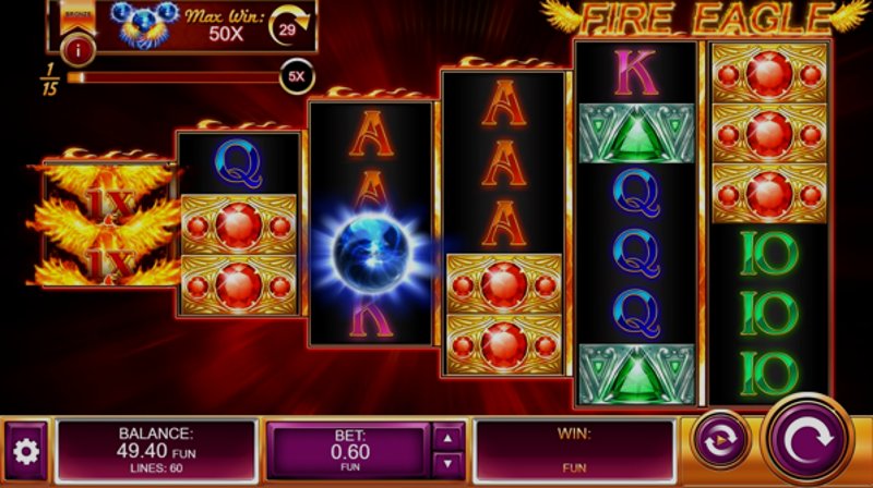 Play Fire Eagle by Kalamba at 1Win Casino