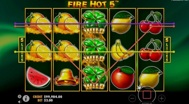 Play Fire Hot 5 by Pragmatic at 1Win Casino