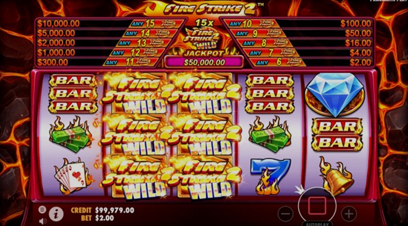 Play Fire Strike by Pragmatic at 1Win Casino