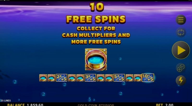 Play Fishing Deeper Floats of Cash by Games Global at 1Win Casino