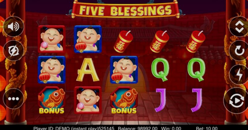 Play Five Blessings by Tpg at 1Win Casino