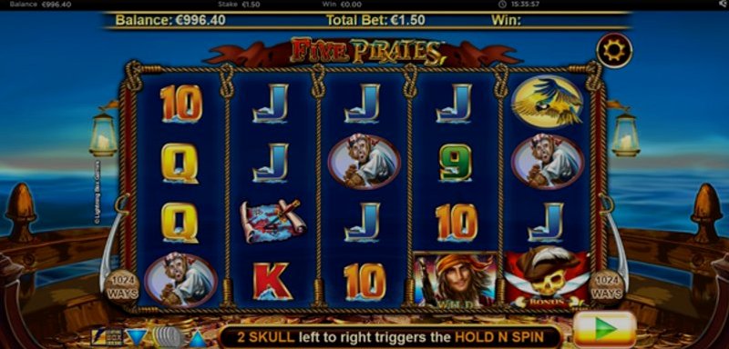 Play Pirates by Fazi at 1Win Casino