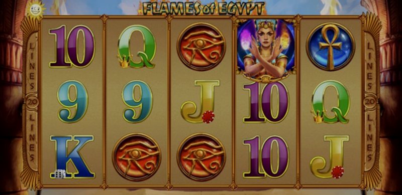 Play Flames Of Egypt by Edict at 1Win Casino