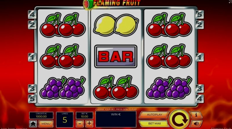 Play Flaming Fruit by Tomhorngaming at 1Win Casino