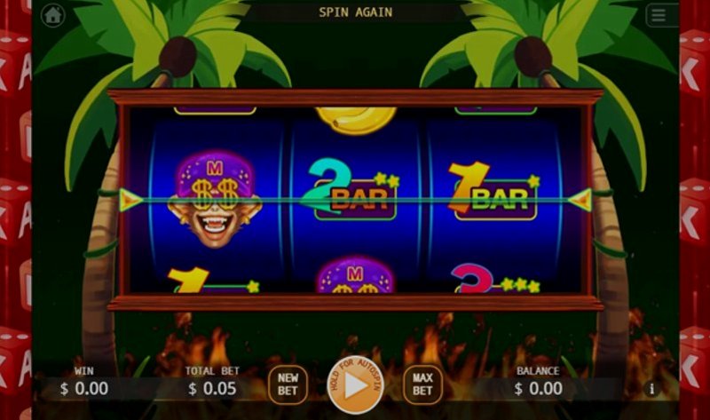 Play Flaming Monkey Classic by Kaga at 1Win Casino