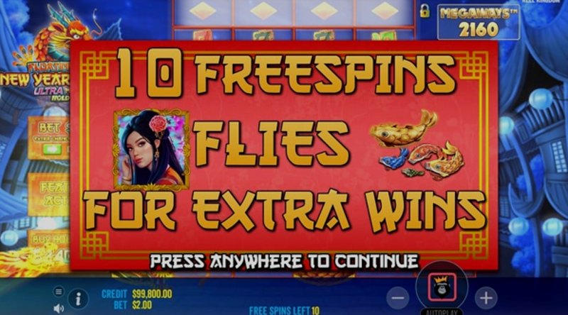 Play Floating Dragon New Year Festival Ultra Megaways Hold & Spin by Pragmatic at 1Win Casino