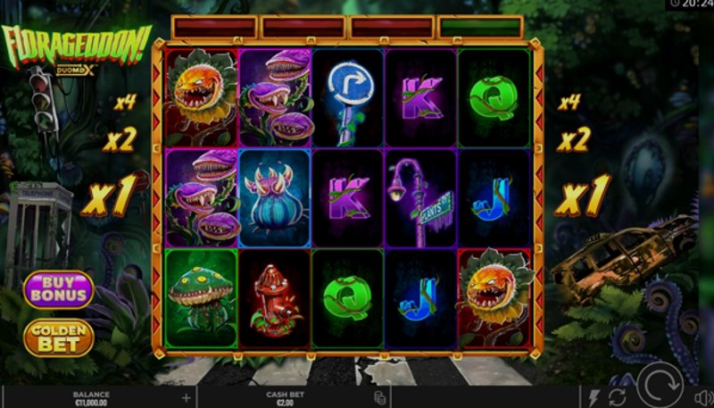 Play Florageddon by Yggdrasil at 1Win Casino