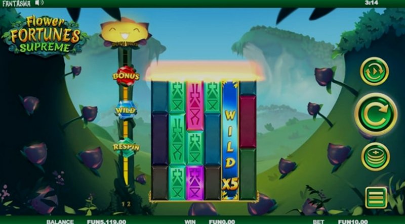 Play Flower Fortunes by Cq9 at 1Win Casino