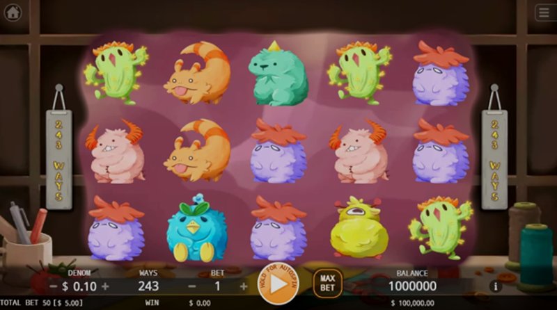 Play Fluffy Buddy by Kaga at 1Win Casino