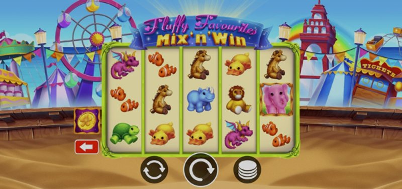 Play Fluffy Favourites Mix N Win by Eyecon at 1Win Casino