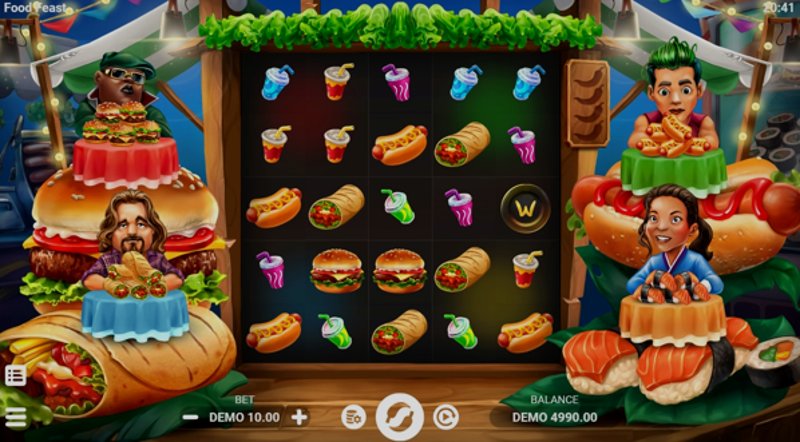 Play Food Feast by Evoplay at 1Win Casino