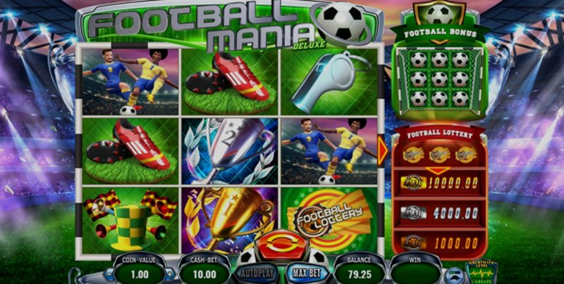 Play Football Mania Deluxe by Wazdan at 1Win Casino