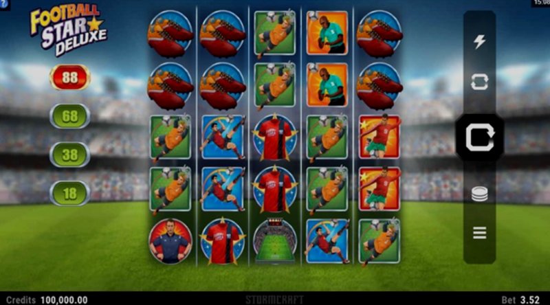 Play Football Star Deluxe by Games Global at 1Win Casino