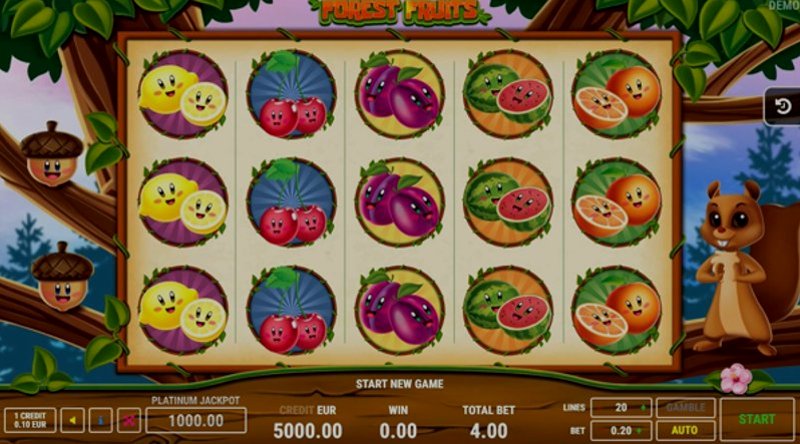 Play Forest Fruits by Fazi at 1Win Casino