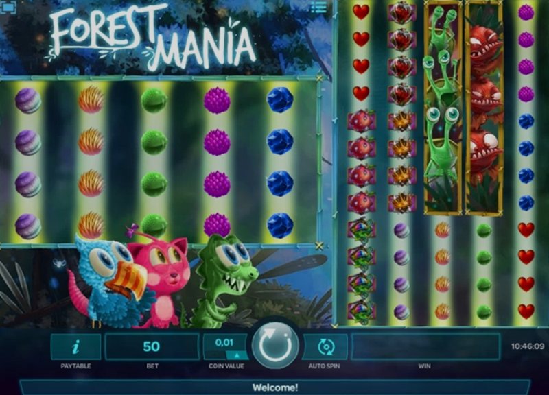 Play Forest Mania by Isoftbet at 1Win Casino