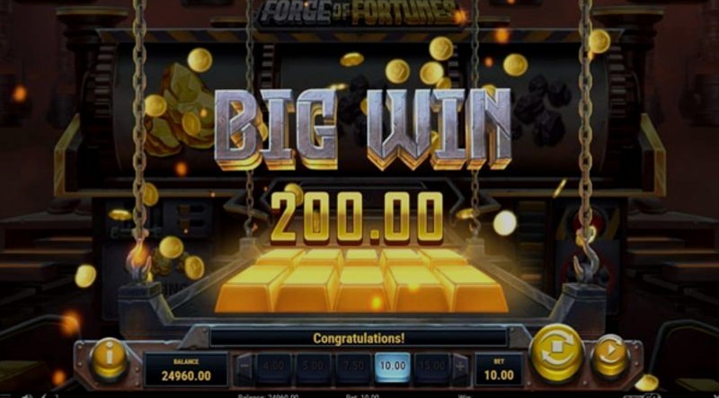 Play Forge of Fortunes by Playn Go at 1Win Casino