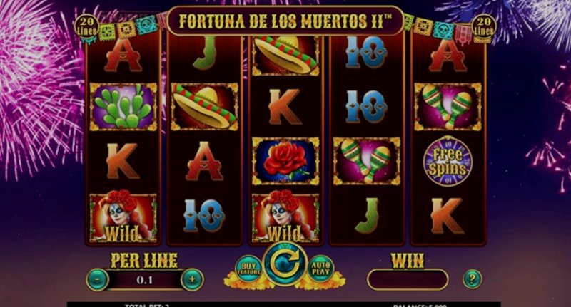 Play Fortuna De Los Muertos 2 by Spinomenal at 1Win Casino