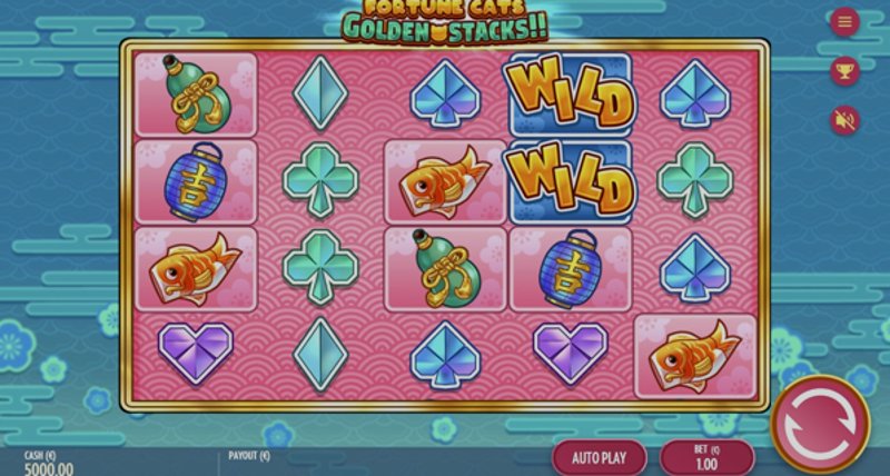 Play Fortune Cats Golden Stacks in Mali at 1Win Casino