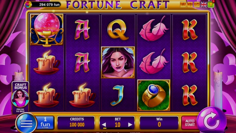 Play Fortune Craft by Belatra at 1Win Casino