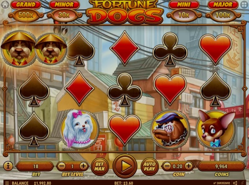 Play Fortune Dogs by Habanero at 1Win Casino